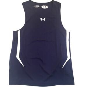 Under Armour Kick Track Singlet Men's Running Tank Bl/Wh Med